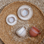 Perlemor Sand - Tasse à café, beige, en porcelaine haut de gamme