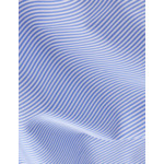 Chemise semi-ajustée infroissable rayée bleue