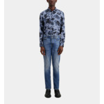 Jean Bleu Foncé Slim Homme