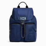 Leo De Lancel - Sac A Dos Cool - Bleu Petrole