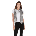 Foulard Femme - Noir/Blanc