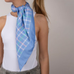 Foulard Harlow Light Blue