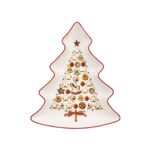 Winter Bakery Delight Coupe en forme de sapin, grande 26,5cm