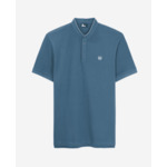 Polo Bleu Profond En Coton Homme