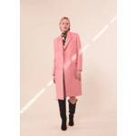 Manteau Marcus-Rose en Laine