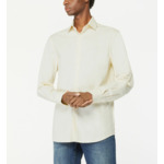 Chemise Hullin droite coton et lin - Galeries Lafayette