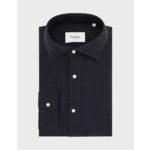 Chemise Aristote à carreaux marine