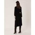 Robe Ryllya-Robe fluide noire