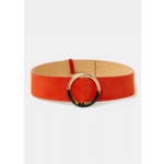 Ceinture Lauren-Vermillon en Cuir