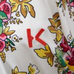Kenzo - Peignoir en satin de lyocell, K Popflower