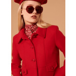 Manteau Maja-Rouge en Laine