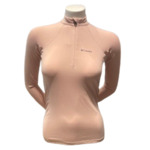 Midweight Half Zip Baselayer Femme Rose