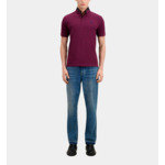 Polo Bordeaux En Coton Homme