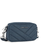 Pochette smartphone Zippé Canvas Matelassé