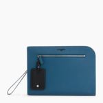 Pochette 13" Emile en cuir signature T