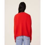 Pull amelie Pull Cachemire Col Rond Oversize Femme, 2 fils