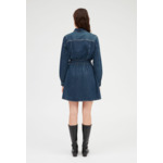 Robe courte denim mid-blue