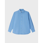 Chemise oversize Délina bleue