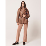 Veste Mayana Camel en Cuir