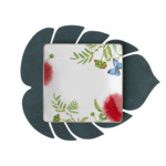 Lifestyle Accessoires - set de table, feuille, vert foncé