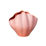 Perlemor Home - Un vase design rose, en porcelaine haut de gamme