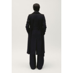 Manteau long marine