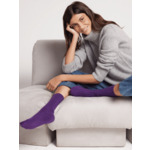 Chaussettes cachemire Irene AMETHYSTE