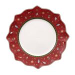 Toy’s Delight assiette plate rouge