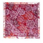 Motif Pivoine  - Carre F - Multico Cerise