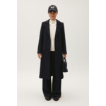 Manteau long marine