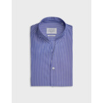 Chemise carl rayée bleue