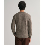 Wool Nepps Crew Neck Sweater