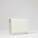 Billie De Lancel - Portefeuille Rectangulaire Compact Rabat - Neige