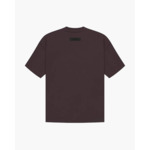 Essentials T-Shirt - Plum - Brown