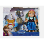 DISNEY Coffret Poupée Toddler Anna et Sven 35 cm