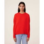 Pull amelie Pull Cachemire Col Rond Oversize Femme, 2 fils