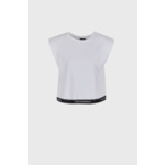 Blusa Jersey-Blanc