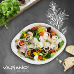 Vapiano ensemble de 2 assiettes calottes