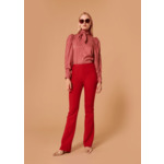 Pantalon Pearl-Rouge en Polyester