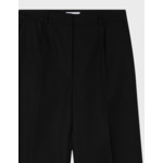 Pantalon Elvira en drap de laine noir