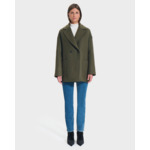 Manteau Mirando Lichen en Laine