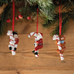 Nostalgic Ornaments Orn. Santa, Teddy, rocking horse 3pcs.