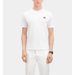 T-Shirt Blanc Avec Broderie Dagger Through Heart Homme