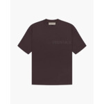 Essentials T-Shirt - Plum - Brown