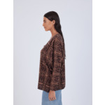 Pull poncho slave Minena FAUVE