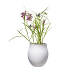 Manufacture Collier blanc Vase Perle grand 16,5x16,5x17,5cm