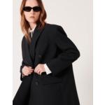 Veste Vialka-Veste tailleur oversize noire