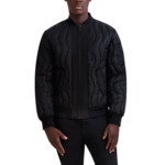 QUILTED WAVE BOMBER HOMME