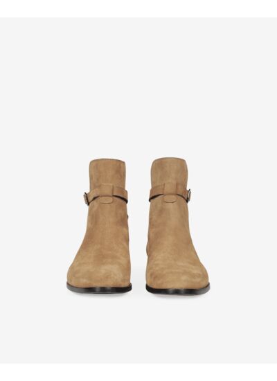 Boots Jodphur En Cuir Johd Suede