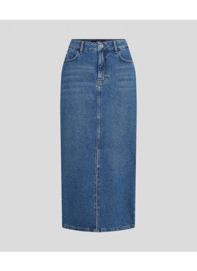 DENIM MAXI SKIRT